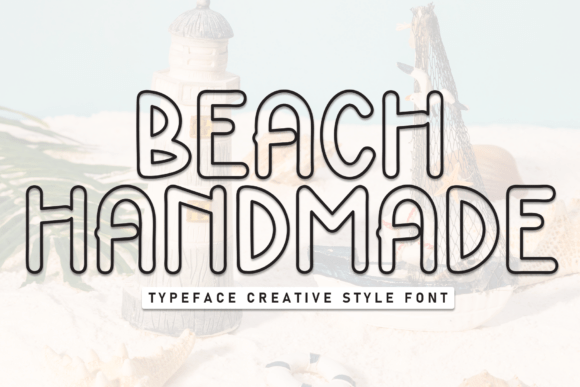 Beach Handmade: A Display Font for Editorial Design