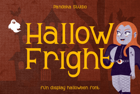 Boost Your Brand with Hallow Fright: The Ultimate Display Font for Small Businesses