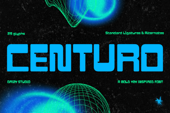 Centuro: A Bold Display Font for Modern Web Design