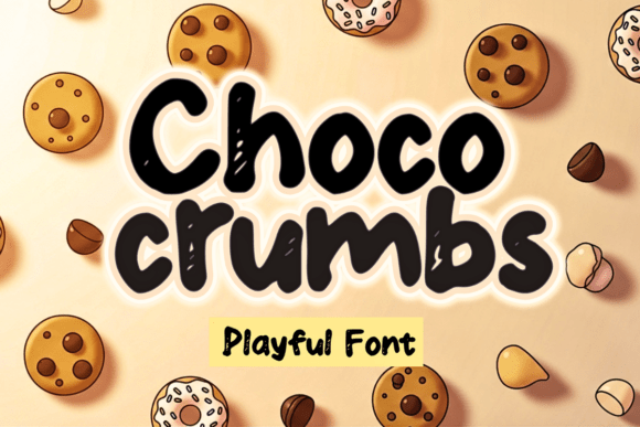 Choco Crumbs: A Font That Brings Sweetness to Every Design