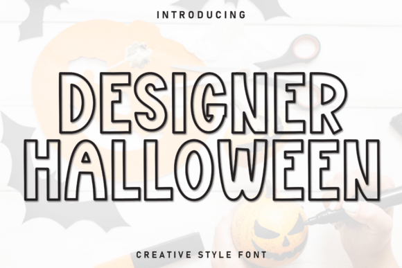 Designer Halloween: A Versatile Display Font for Campaigns
