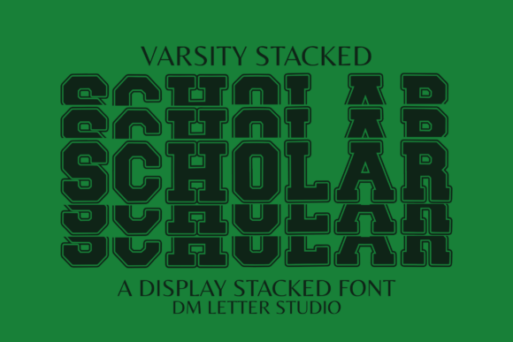 Empowering Editorial Design with Scholar Varsity Stacked