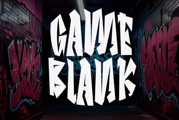 Game Blank: A Script Font with Quiet Elegance