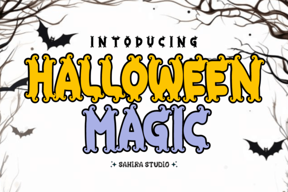 Halloween Magic: A Font That Adds Spooky Sophistication to Branding