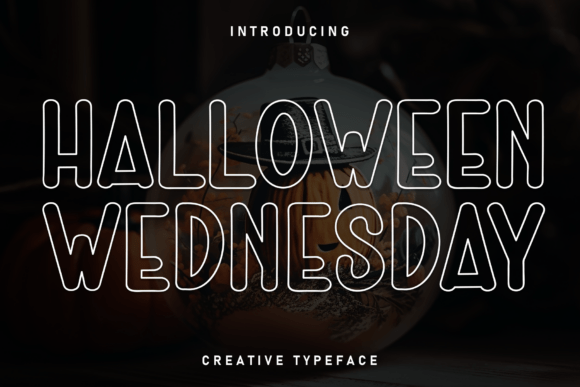 Halloween Wednesday: A Spooky Font for Editorial Design