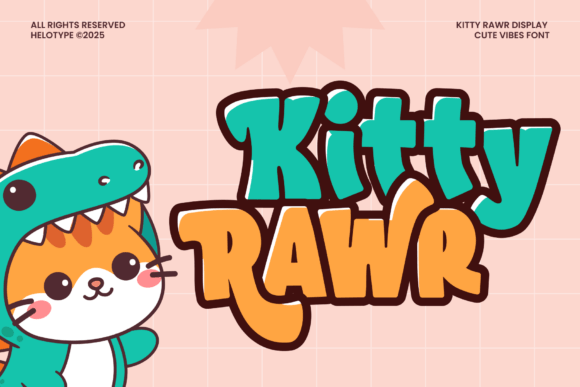 Kitty Rawr: A Playful Font for Bold Branding