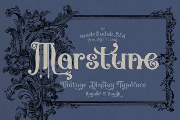 Marstune: A Vintage Display Font for Timeless Web Design