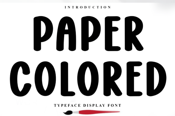 Paper Colored: A Festive Typographic Accent for Editorial Design